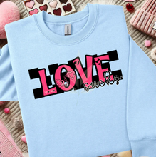 Load image into Gallery viewer, Valentine's Day Love Sucks Checkered