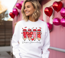 Load image into Gallery viewer, Valentine's Day Teacher or School Pencil