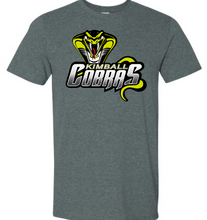 Load image into Gallery viewer, Kimball Cobras Baseball Unisex Gildan Softstyle T-Shirt