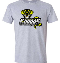 Load image into Gallery viewer, Kimball Cobras Baseball Unisex Gildan Softstyle T-Shirt