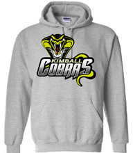 Load image into Gallery viewer, Kimball Cobras Baseball Unisex Gildan Heavy Cotton Hoodie