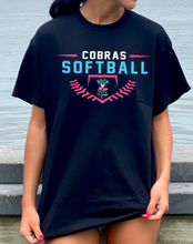Load image into Gallery viewer, Kimball Cobras Softball Unisex Gildan Softstyle T-Shirt