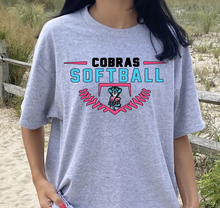 Load image into Gallery viewer, Kimball Cobras Softball Unisex Gildan Softstyle T-Shirt