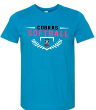 Load image into Gallery viewer, Kimball Cobras Softball Unisex Gildan Softstyle T-Shirt