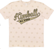 Load image into Gallery viewer, District 7 All-Stars Softball Star Fan Shirts