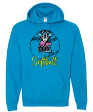 Load image into Gallery viewer, Kimball Cobras Softball Unisex Gildan Heavy Cotton Hoodie