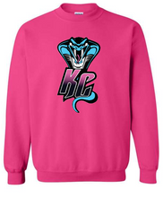 Load image into Gallery viewer, Kimball Cobras Softball Unisex Gildan Heavy Cotton Crewneck Sweatshirt