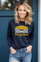 Load image into Gallery viewer, 2025 PHN Huskies Varsity Cheer Crewneck Pre-Order