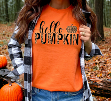 Load image into Gallery viewer, Hello Pumpkin Leopard Split