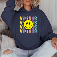 Load image into Gallery viewer, Marysville Vikings Bright Stacked Smiley