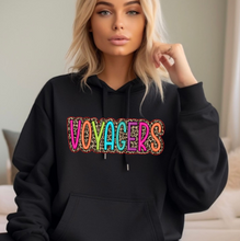 Load image into Gallery viewer, Woodrow Wilson Elementary Voyagers Brights Leopard Outline