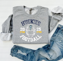 Load image into Gallery viewer, Distressed Huskies Football Helmet 2025