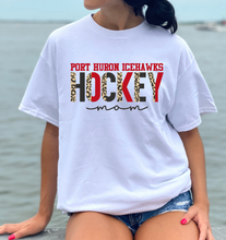 Load image into Gallery viewer, Port Huron Icehawks Leopard Hockey Mom (sis, etc)