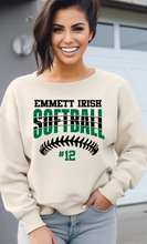 Load image into Gallery viewer, Emmett Irish Softball With Stitch Number Included