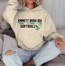 Load image into Gallery viewer, Emmett Irish Softball 10U With Striped Plate