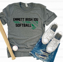 Load image into Gallery viewer, Emmett Irish Softball 10U With Striped Plate