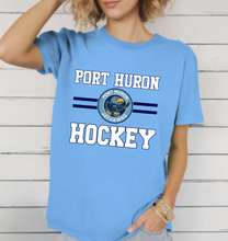Load image into Gallery viewer, Port Huron Jayhawks Logo Stripes
