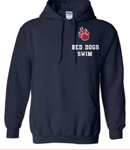Load image into Gallery viewer, Red Dogs Swim Pocket Size Logo