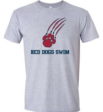 Load image into Gallery viewer, Red Dogs Swim Full Front Logo