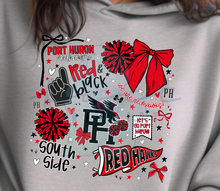 Load image into Gallery viewer, PHHS Redhawks Cheer Collage