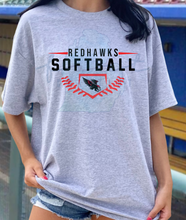 Load image into Gallery viewer, Port Huron High School Softball Redhawks Stitches