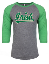 Load image into Gallery viewer, Emmett Irish Baseball Raglan Shirt