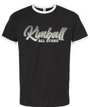 Load image into Gallery viewer, District 7 All-Stars Baseball Ringer Sleeve Fan Shirt