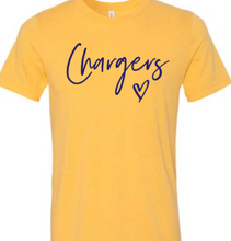 Load image into Gallery viewer, Chargers Heart