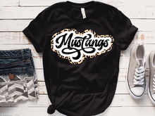 Load image into Gallery viewer, Leopard Distressed Mascot Customizable Shirt