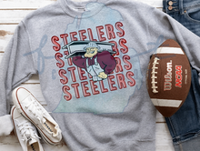 Load image into Gallery viewer, Stacked Mascot Logo Customizable Shirt
