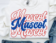 Load image into Gallery viewer, Retro Mascot Stacked