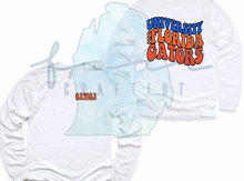 Load image into Gallery viewer, Retro Wavy School Customizable Shirt