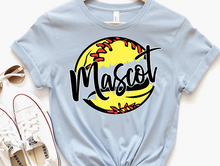 Load image into Gallery viewer, Split Softball Mascot Name Customizable