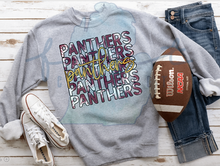 Load image into Gallery viewer, Tie Dye Stacked Mascot Customizable Shirt