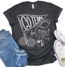 Load image into Gallery viewer, Team Flag Football Customizable Shirt