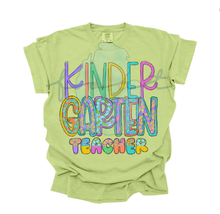 Load image into Gallery viewer, Floral Distressed Teacher Titles Customizable Shirt