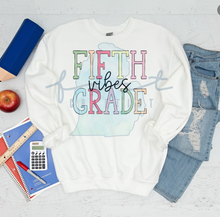 Load image into Gallery viewer, Pastel Grade Vibes or Teacher Customizable Shirt