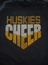 Load image into Gallery viewer, Huskies Cheer Sparkle (flat sequins)
