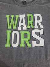 Load image into Gallery viewer, Holland Woods Warriors Block Doodle Letters