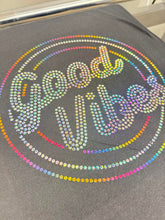 Load image into Gallery viewer, Good Vibes Sparkle (flat sequins)