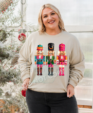 Load image into Gallery viewer, Nutcrackers Faux (fake) Glitter Sparkle
