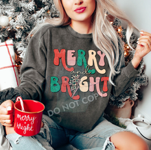 Load image into Gallery viewer, Merry & Bright Leopard Lightning Bolt