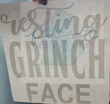 Load image into Gallery viewer, Resting Grinch Face White