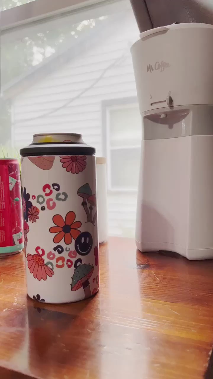 4 in 1 Can Cooler With Print