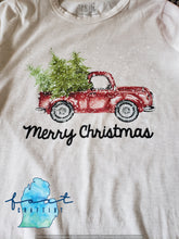 Load image into Gallery viewer, Snowing Red Truck With Tree