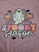 Load image into Gallery viewer, Spooky Season Pastel Ghost Pocket Front, Full Back
