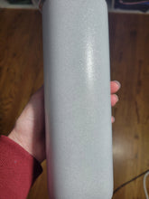 Load image into Gallery viewer, Custom 20 oz Glitter Skinny Tumbler