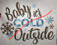 Load image into Gallery viewer, Leopard Baby It's Cold Outside