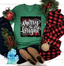 Load image into Gallery viewer, Merry and Bright Buffalo Plaid Square