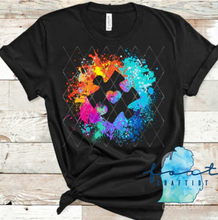 Load image into Gallery viewer, Autism Puzzle Piece Splatter Shirt